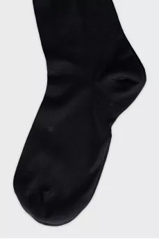 Men's high socks with tag
