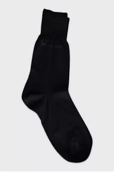Men's high socks with tag
