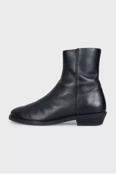 Men's black boots