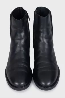 Men's black boots
