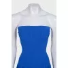 Blue Maxine Open Back Dress