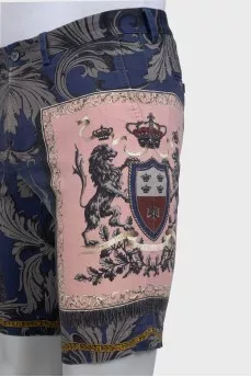 Men's printed shorts