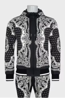 Men's printed tracksuit