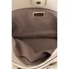 Бежевый тоут с логотипом