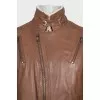 Men's insulated lambskin jacket
