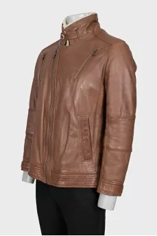 Men's insulated lambskin jacket