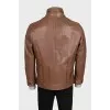 Men's insulated lambskin jacket