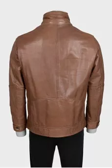 Men's insulated lambskin jacket