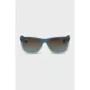 Men's blue sunglasses