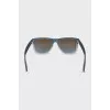 Men's blue sunglasses