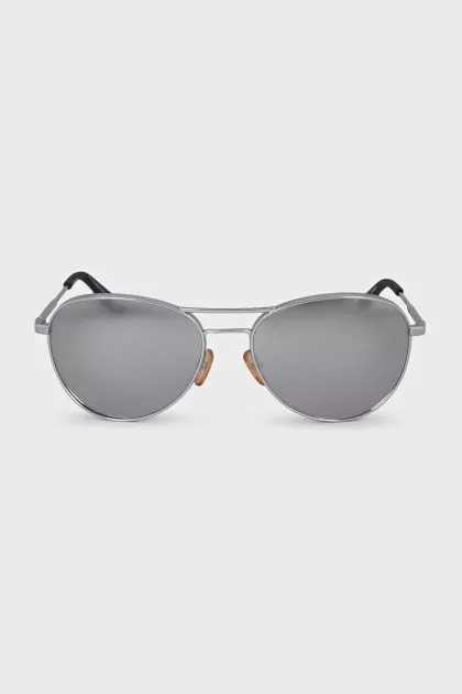 Men's silver sunglasses