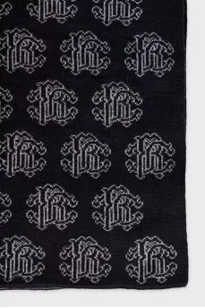 Men's wool scarf with tag