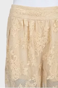 Luna Lace Tapered Trousers
