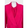 Suit of jacket, trousers and jumper