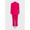 Suit of jacket, trousers and jumper