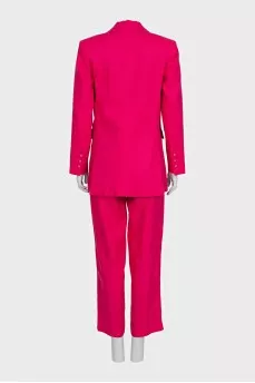 Suit of jacket, trousers and jumper
