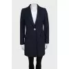 Long blue jacket