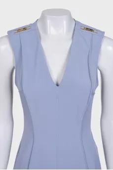 Light purple dress with logo