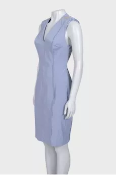 Light purple dress with logo