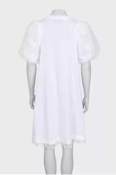 Loose dress embroidered with sequins