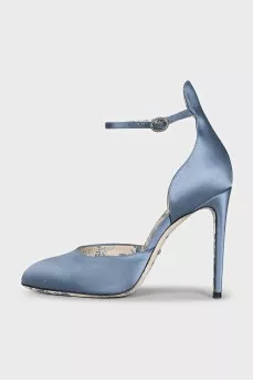 Blue Daisy Shoes