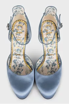 Blue Daisy Shoes