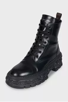 Черные ботинки из кожи Baroque Ranger
