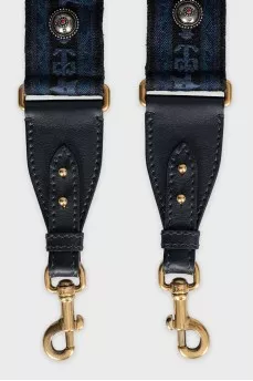 Combined bag strap with decoration