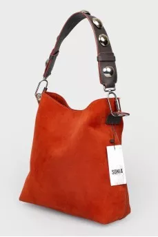 Sucking bag with large rivets with tag