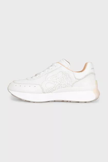 Men's white Sprint Runner sneakers