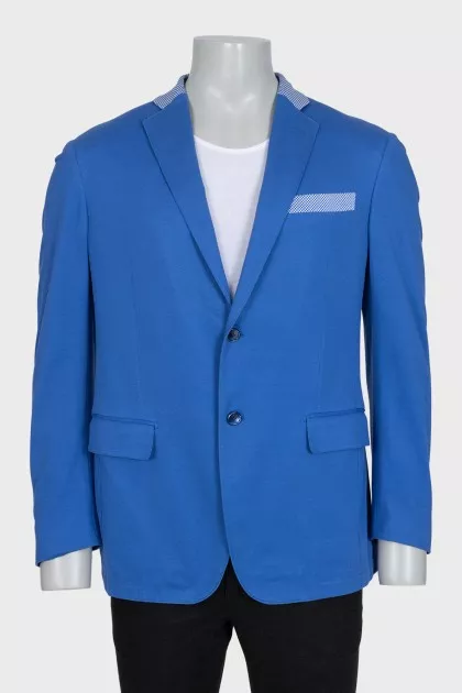 Men's blue jacket