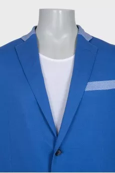 Men's blue jacket