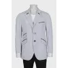 Men's printed jacket