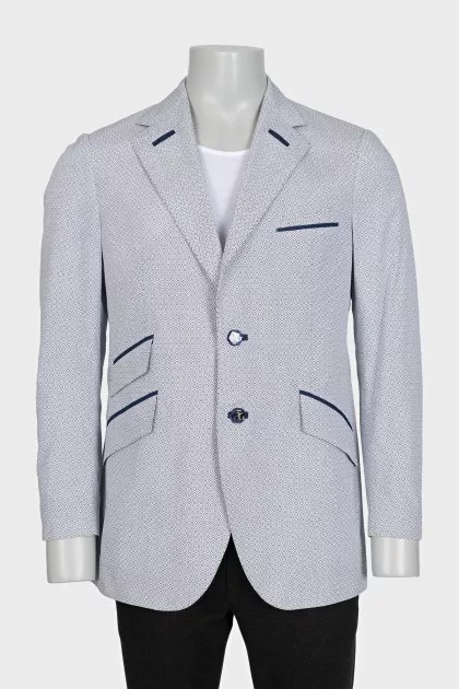 Men's printed jacket