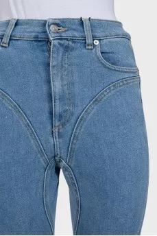 Blue jeans by Mugler x H&M