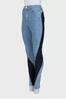 Blue jeans by Mugler x H&M