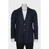 Men's straight-cut jacket