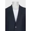 Men's straight-cut jacket
