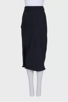 Black maxi skirt with tag