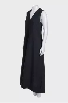 Black maxi dress