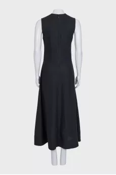 Black maxi dress