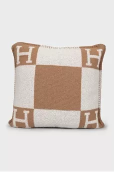 Avalon wool and cashmere pillow