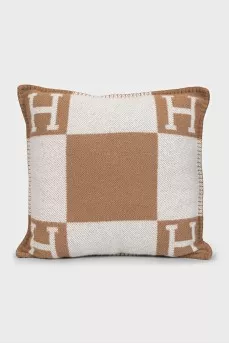 Avalon wool and cashmere pillow