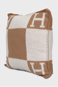 Avalon wool and cashmere pillow