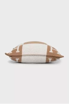 Avalon pillow with signature print