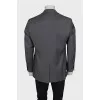 Men's dark gray jacket with three pockets