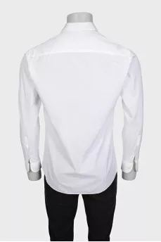 Men's straight shirt with a chest pocket