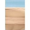 Блакитна сумка через плече з тисненням
