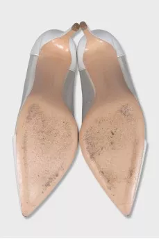 White Plexi shoes
