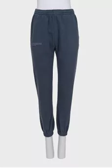 Blue tracksuit with trousers